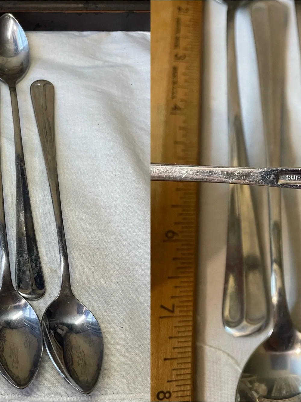 Towle Supreme stainless steel dinner spoon replacements forks & spoons